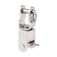 Stainless steel swivel connector 5mm x 49mm