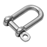 8mm AISI 316 stainless steel shackle