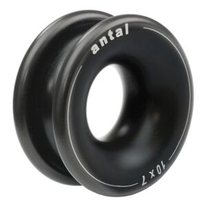 25mm Black aluminium low friction ring