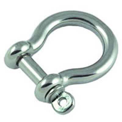 4mm Round Body Bow Shackle