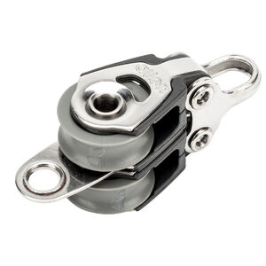 20mm plain bearing double block with becket