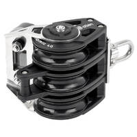 40mm Dynamic Triple Block/Becket with Swivel and A..77 Cleat