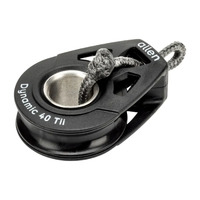 40mm Single Dynamic Bearing Tie On Block - Tii with soft shackle