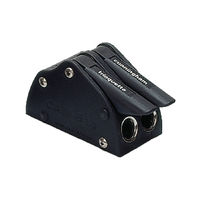 6-10 Flat cam 611 clutch, double clutch, black resin handle