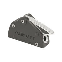V-cam 611, single clutch, silver aluminium handle for lines 6mm