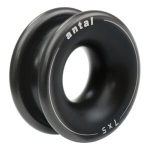 18mm Black aluminium low friction ring