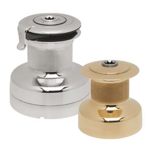 Size 16 Standard non ST winch, 2 speeds (direct and reduced) | Bronze Plated Drum