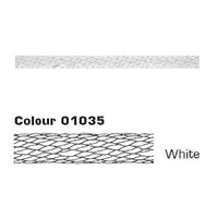 Polyamide Spiral Braid 12mm White