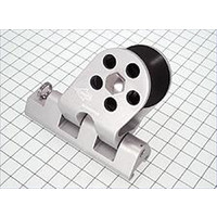68mm twin sheet silver genoa car for 1-1/4" T-track