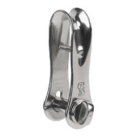 Halyard Shackle, Non-Retainer, 1/4"(6mm) Pin