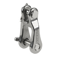 Halyard Shackle, Inv Cast, 3/16"(5mm) Wire