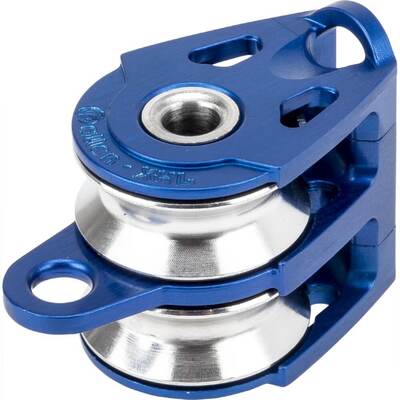 20mm Double Extreme High Load block with becket - Blue