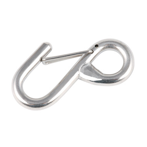61mm Stainless Steel Welded 'S' Hook With Keeper