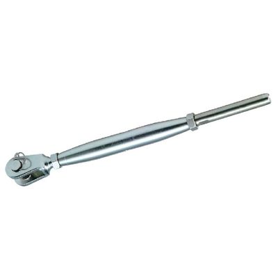 Fork and stud rigging screw with M6 thread for 4mm wire