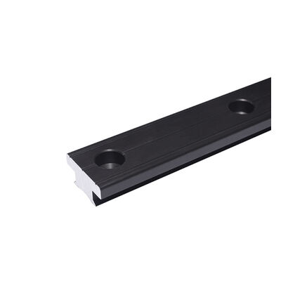 40 x 8mm Hard black anodized T track, holes distance 100 mm