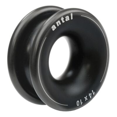 35mm Black aluminium low friction ring
