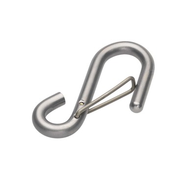 Stainless S Hook with Spring Latch