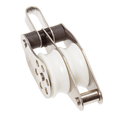 30mm Stainless Steel Plain Bearing Double Fixed Eye and becket Block