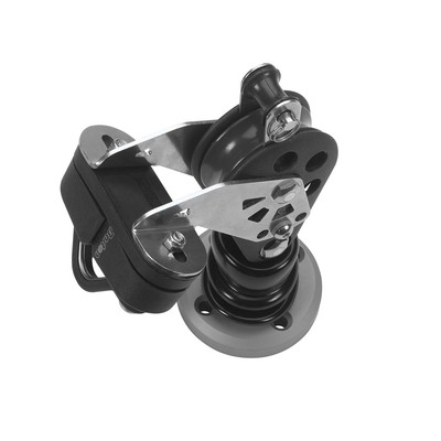 54mm Plain Bearing Pulley Single Stand Up Block Becket and Cam