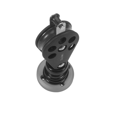 64mm Plain Bearing Pulley Single Stand Up Block and Becket