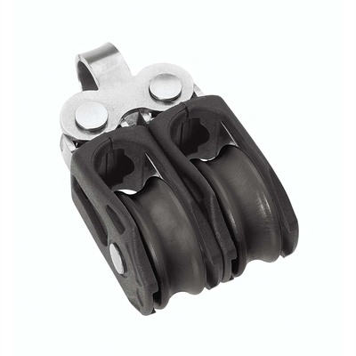 20mm Ball Bearing Pulley Block Double with Fixed Eye