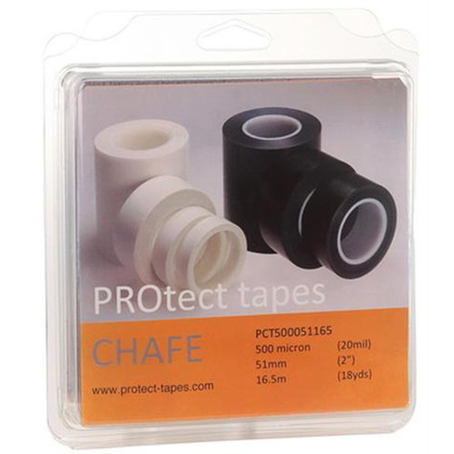 Chafe 76 micron Black/A 25mm by metre