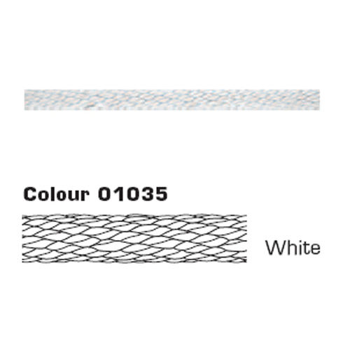 Polyamide Spiral Braid 2.5mm White