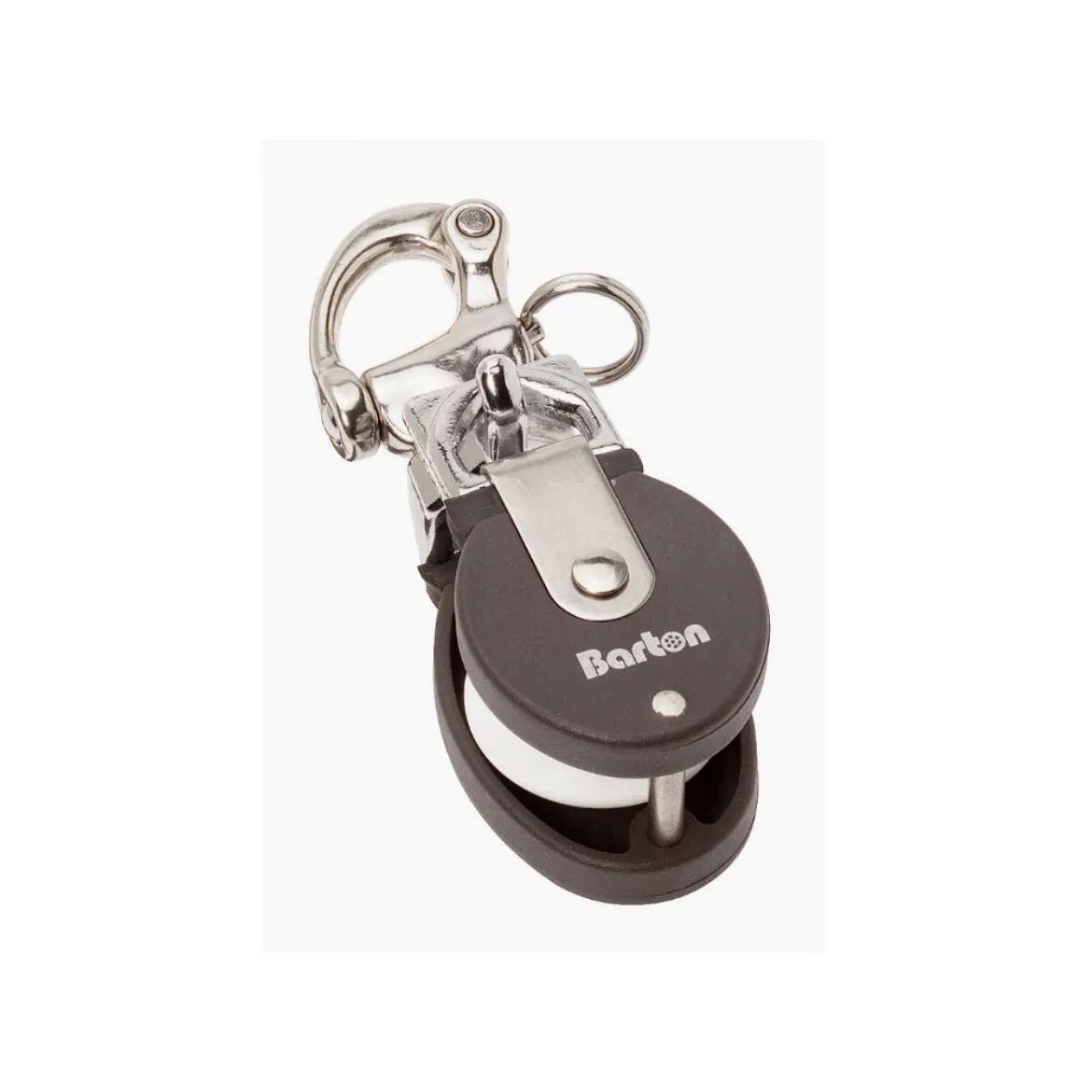 35mm Snatch Block, Stainless Steel Snap Shackle