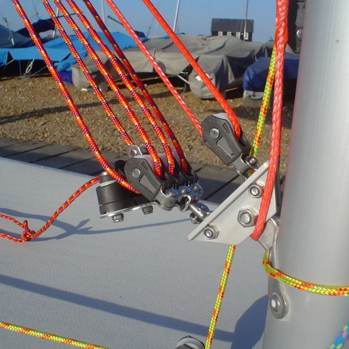 Laser Kicking Strap Assembly