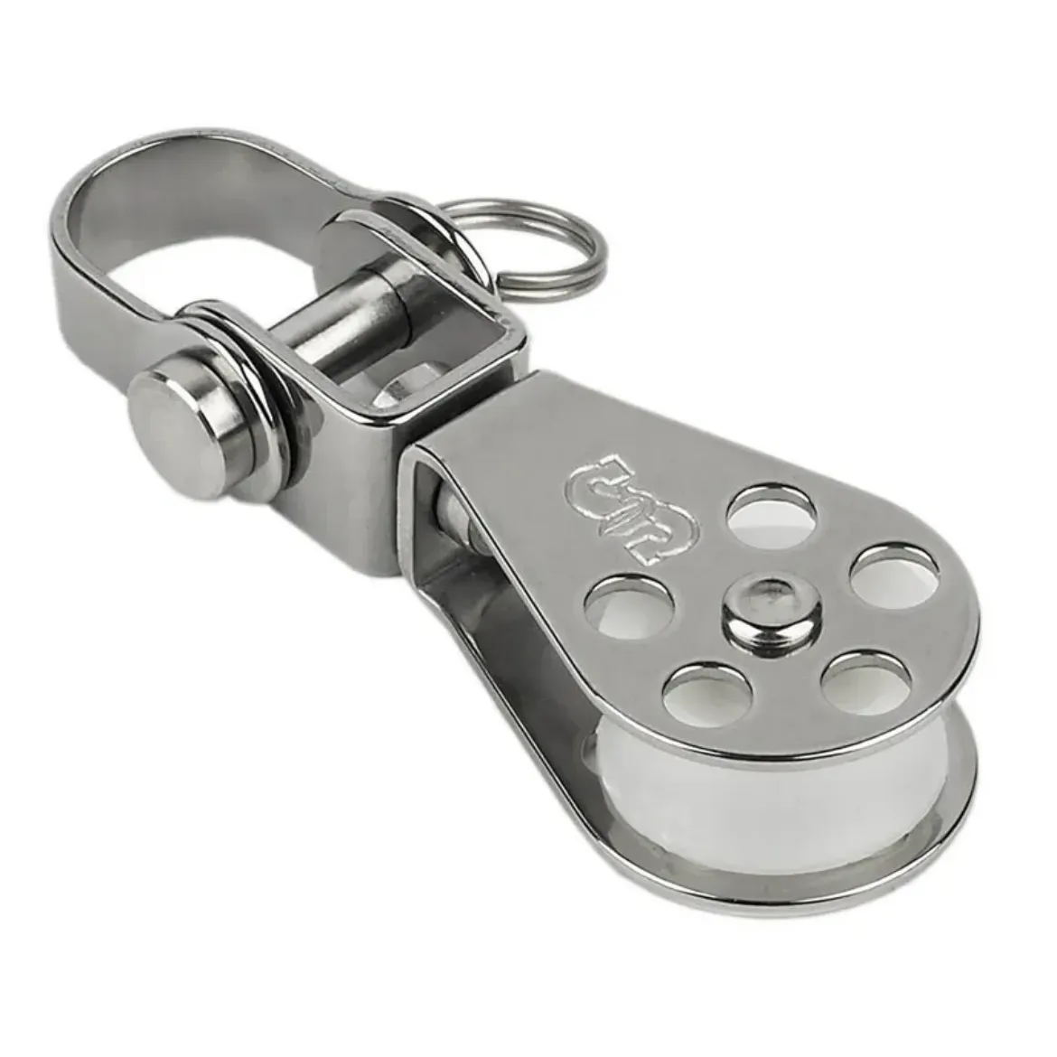 19mm Single Plain Bearing Block with Swivel Shackle