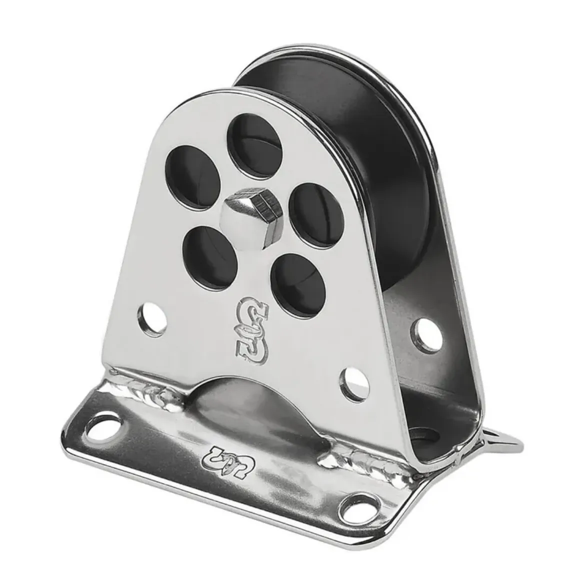 Halyard Restrainer with Aluminum Sheave