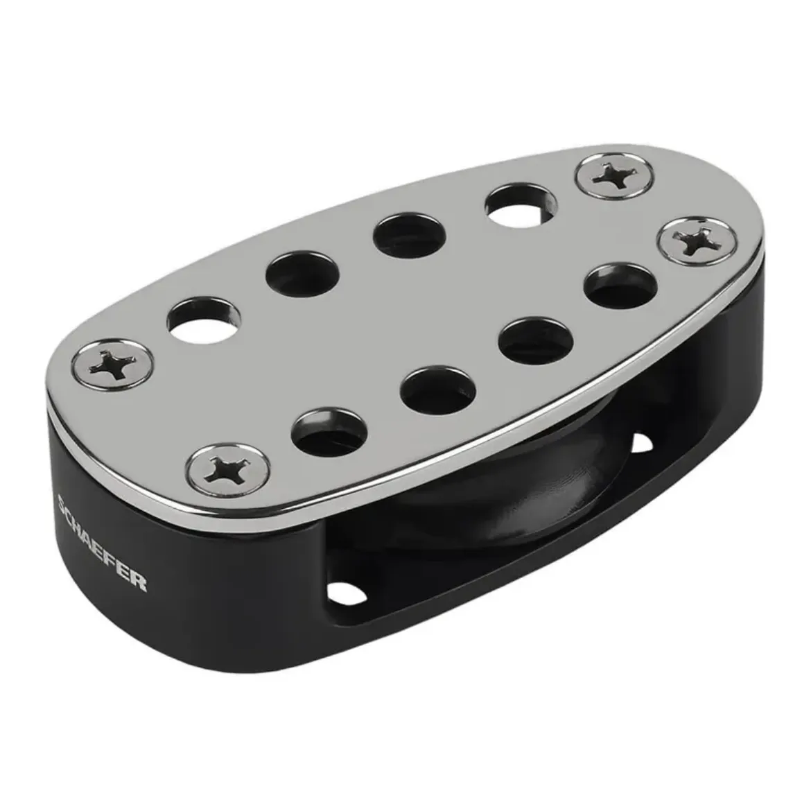 Foot Block 2 3/8"(60mm) OD Single - Stainless