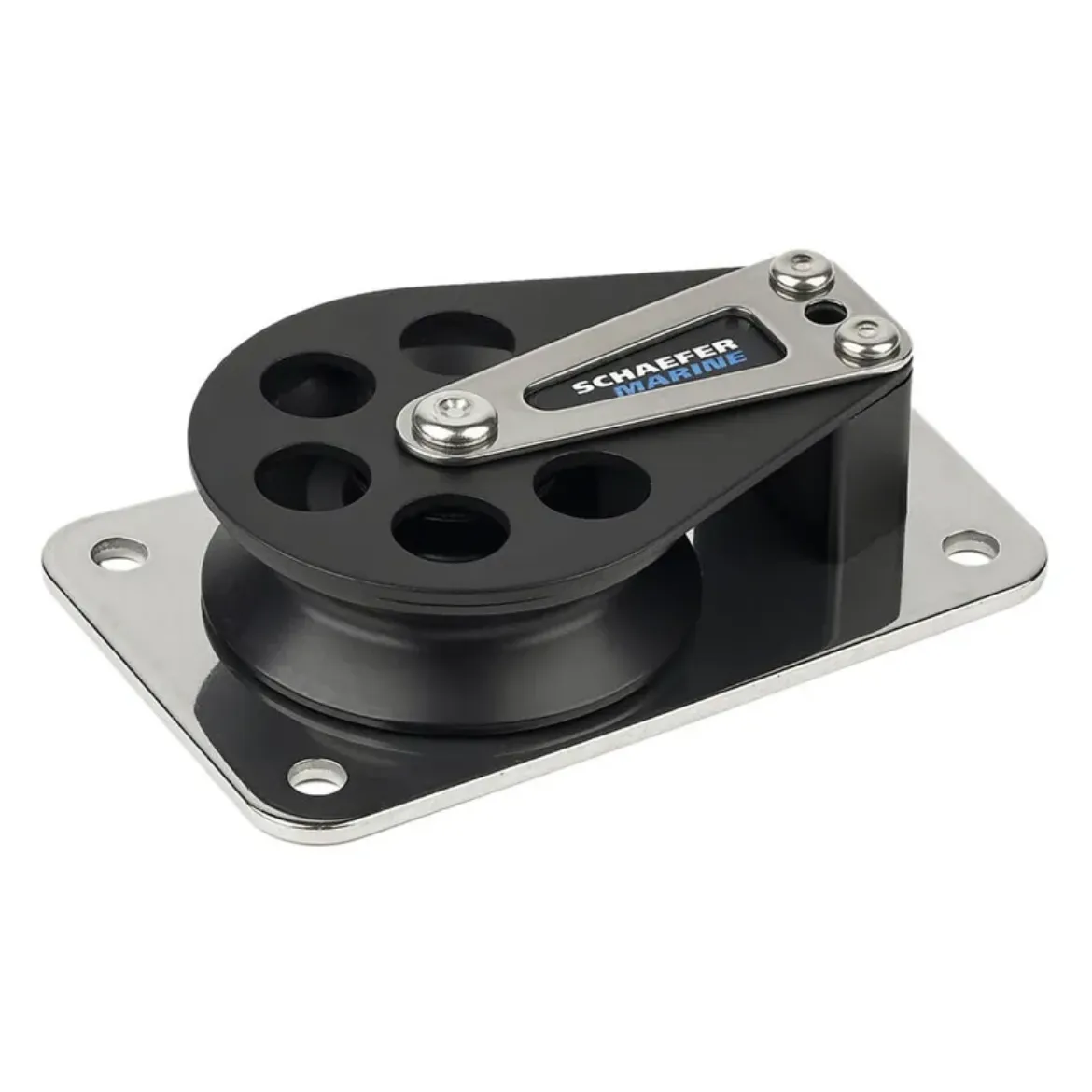 Picture of 60mm Flat Base Block with Aluminium Cheek and Sheave