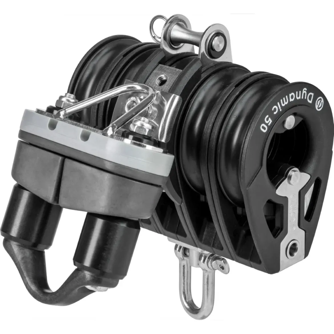 50mm Quint Block with Ratchet and Adjustable Cleat