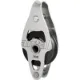 34mm stainless steel single web block with becket