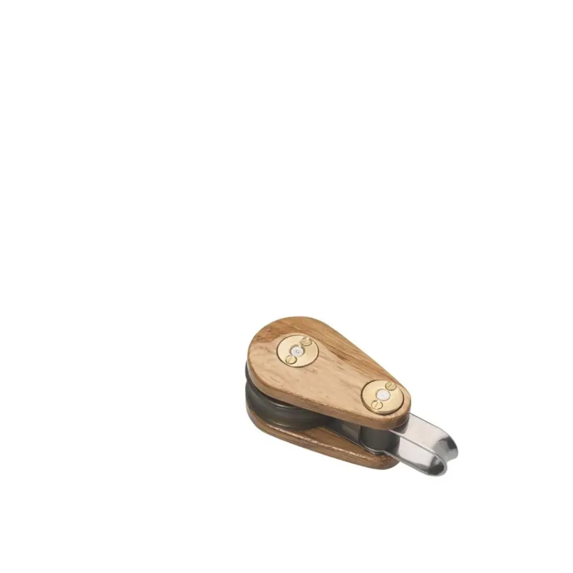 Picture of 30mm Single Fixed eye Classic Wooden Block