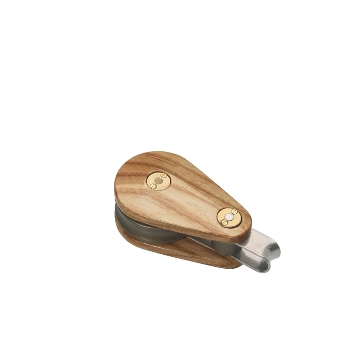 Picture of 45mm Single Fixed eye Classic Wooden Block