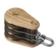 45mm Triple Swivel Classic Wooden Block