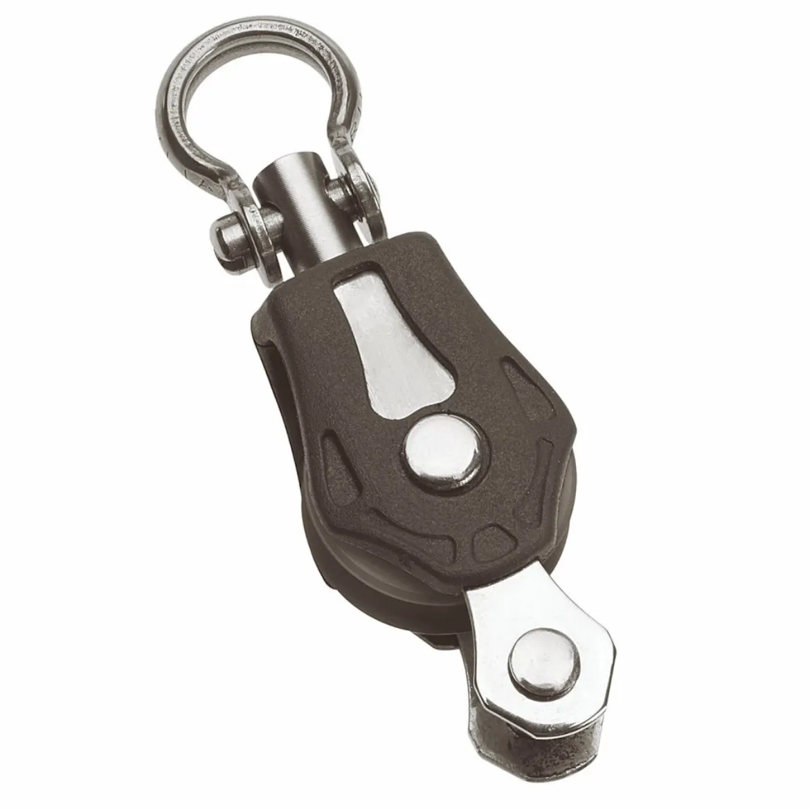 20mm Plain Bearing Pulley Block Single Swivel and Becket