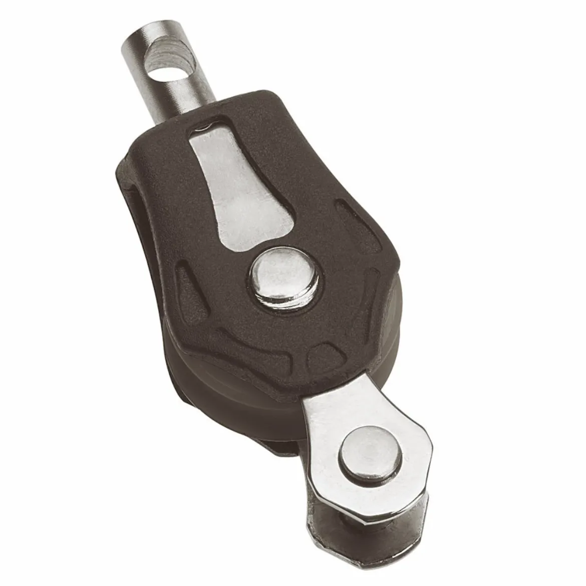 20mm Plain Bearing Pulley Block Single Swivel and Becket without shackle