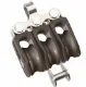 20mm Plain Bearing Pulley Block Triple Fixed Eye and Becket