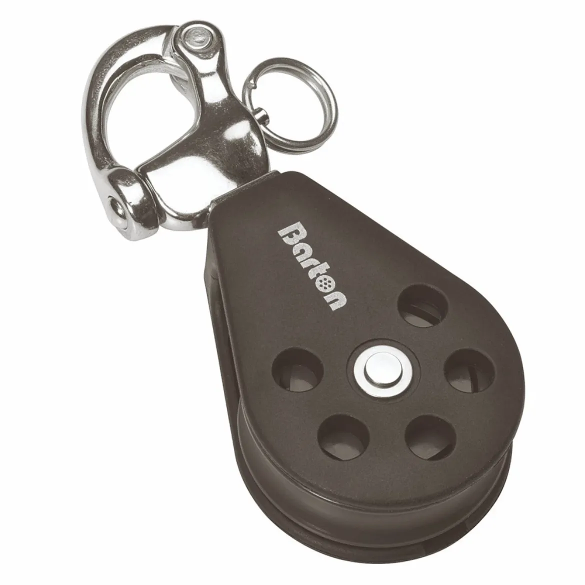 35mm Plain Bearing Pulley Block Single Snap Shackle