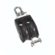 Picture of 35mm Plain Bearing Pulley Block Double Swivel and Becket