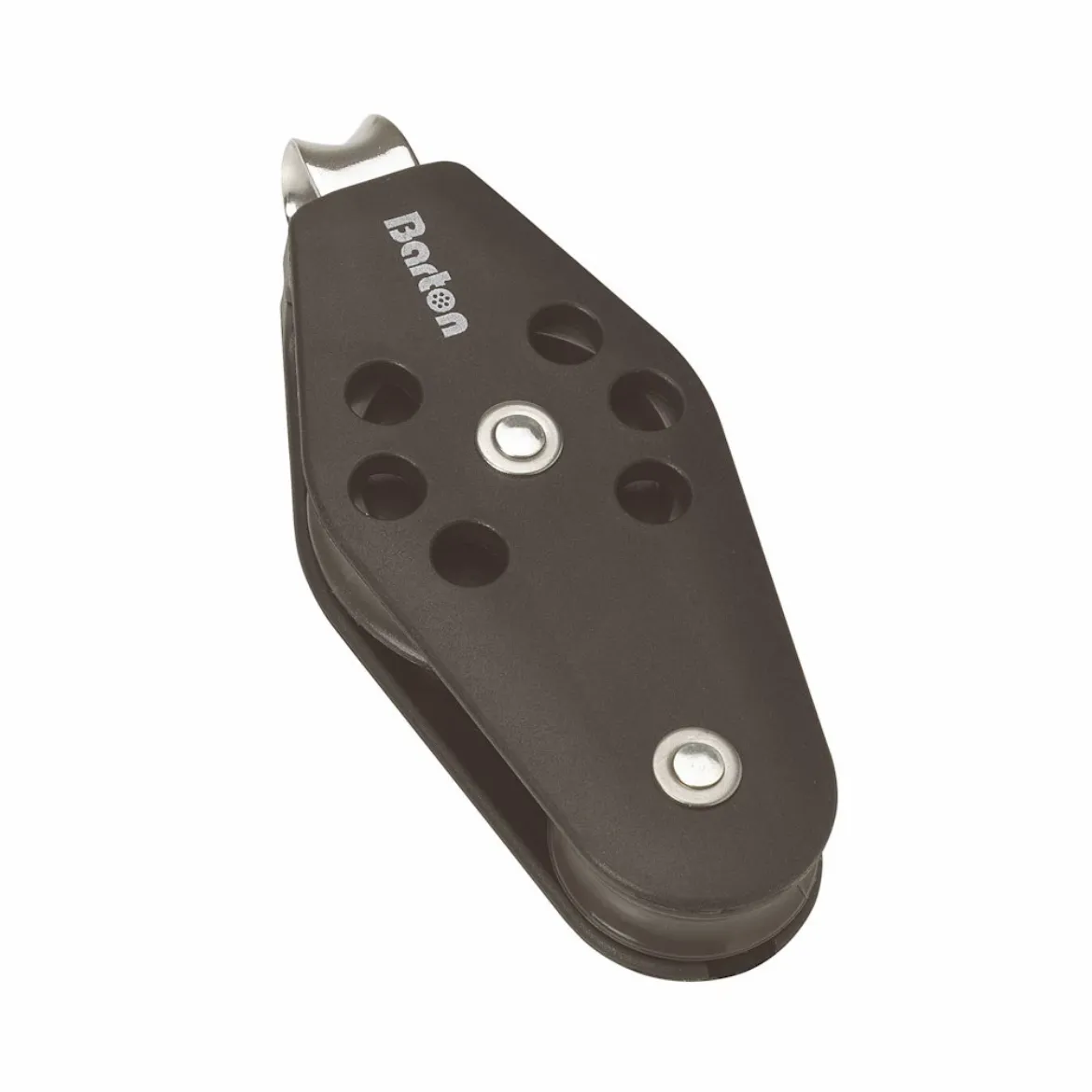 30/45mm Plain Bearing Pulley Block Fiddle with Fixed Eye