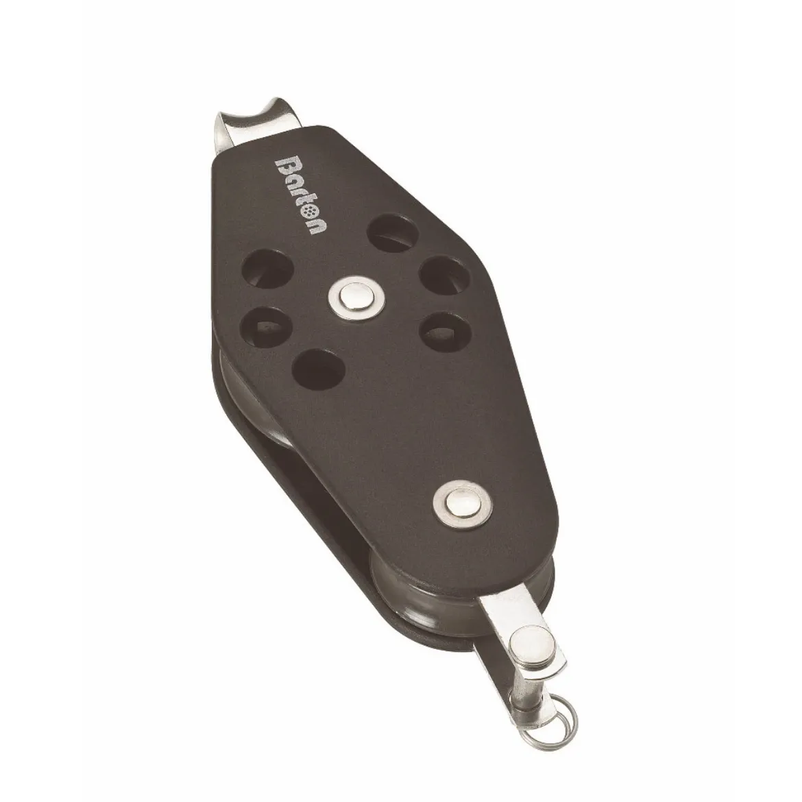 30/45mm Plain Bearing Pulley Block Fiddle Fixed Eye and Becket