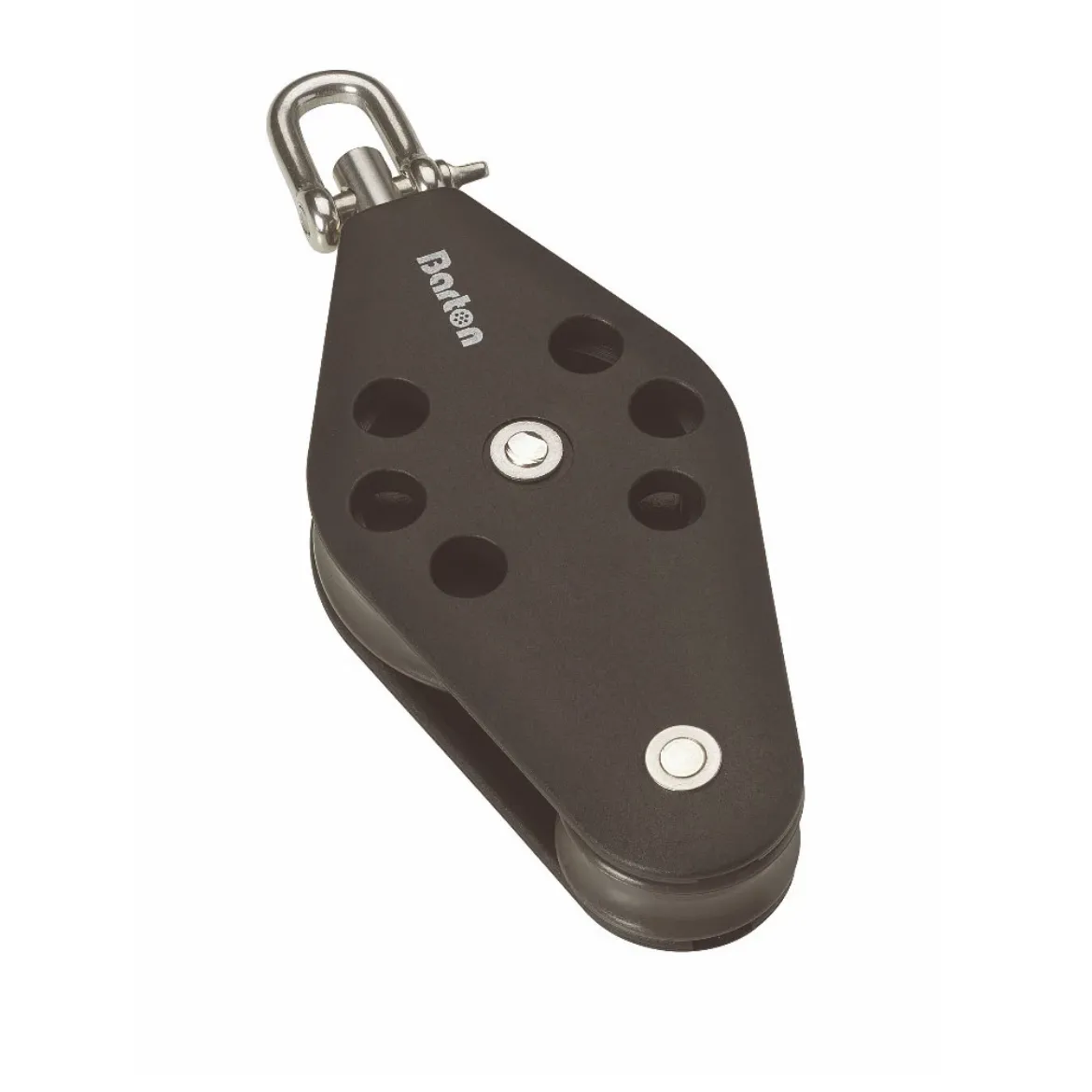 30/45mm Plain Bearing Pulley Block Fiddle with Swivel