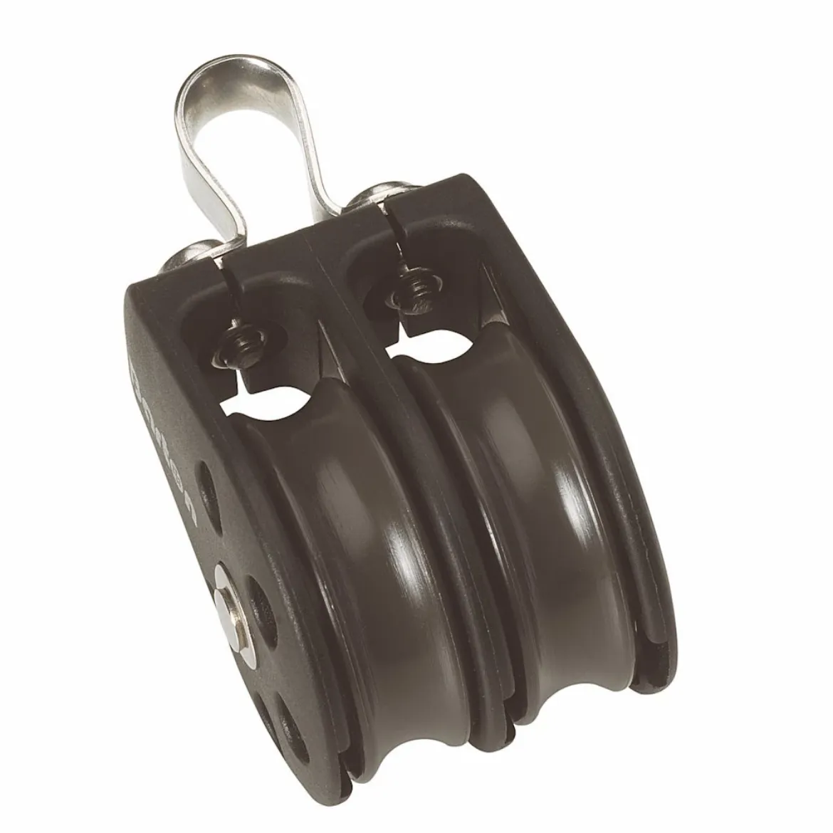 45mm Plain Bearing Pulley Block Double with Fixed Eye