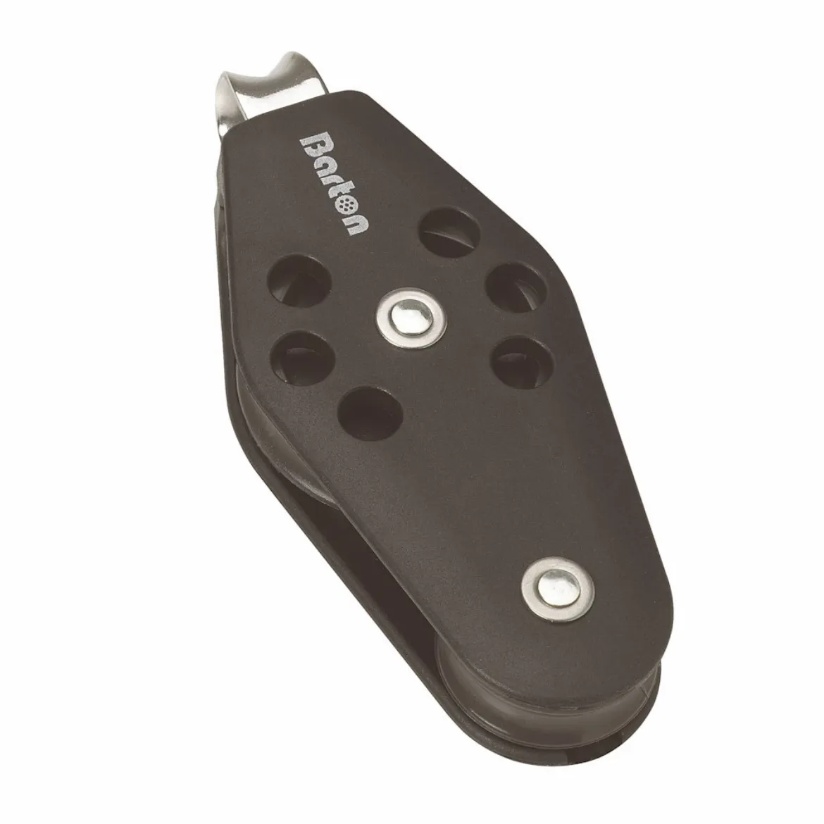 30/58mm Plain Bearing Pulley Block Fiddle with Fixed Eye