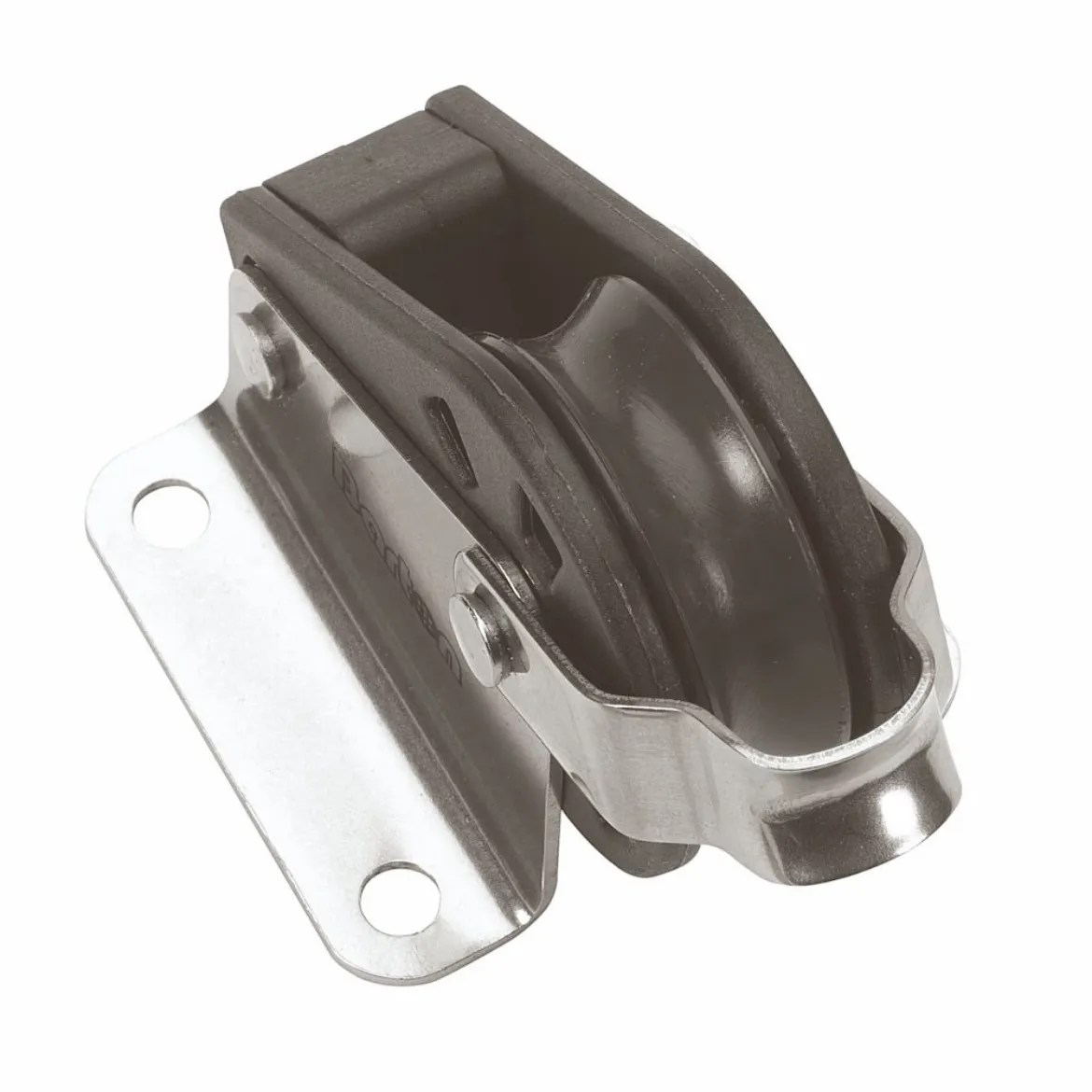 58mm Plain Bearing Pulley Upright Block with Fairlead