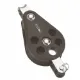 54mm Plain Bearing Pulley Block Single Fixed Eye and Becket